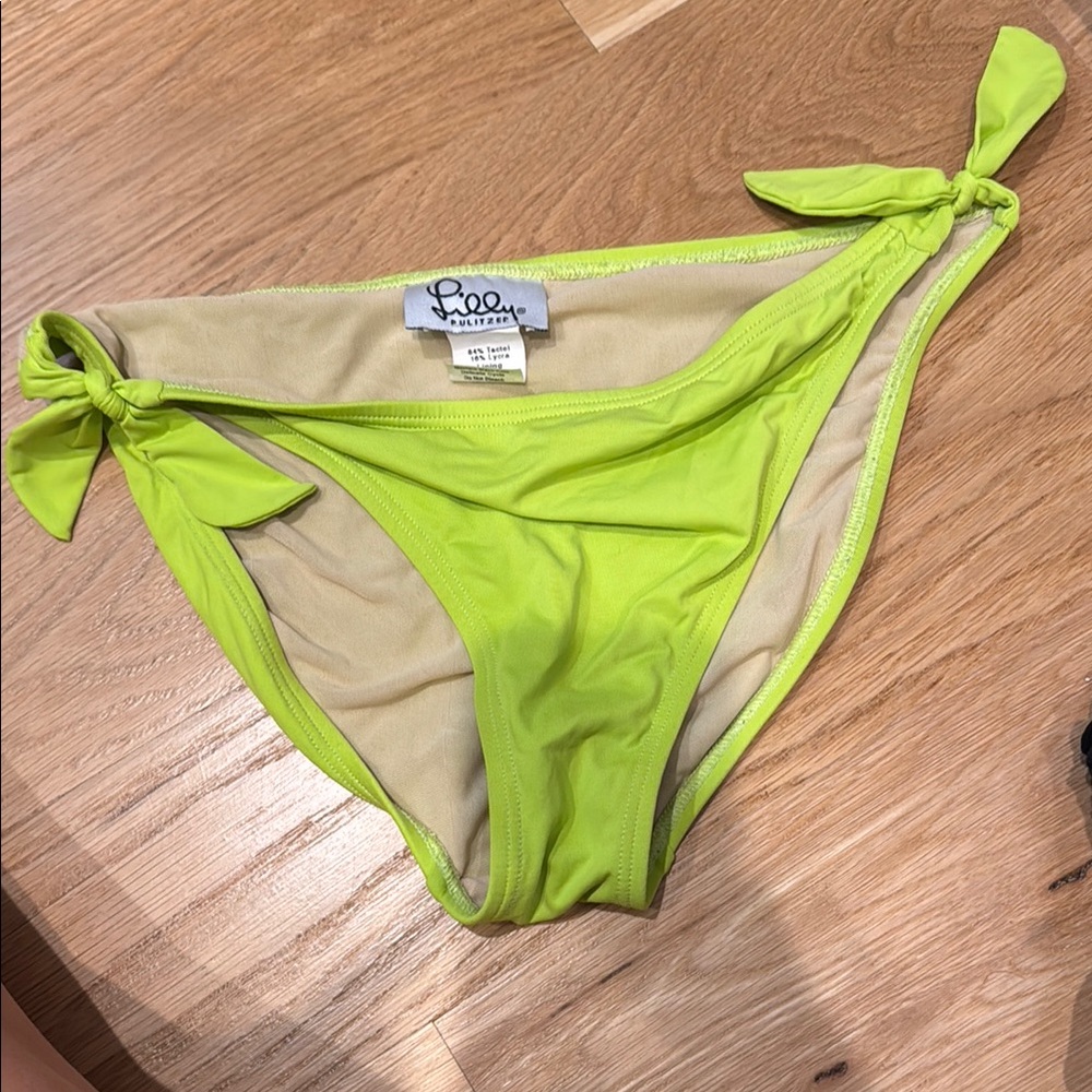 Lilly Pulitzer Bright Green Bikini Bottom
